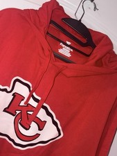 Kansas City Chiefs Hoodie Mens XL Red Patrick Mahomes NFL 15 Fanatics Big Logo