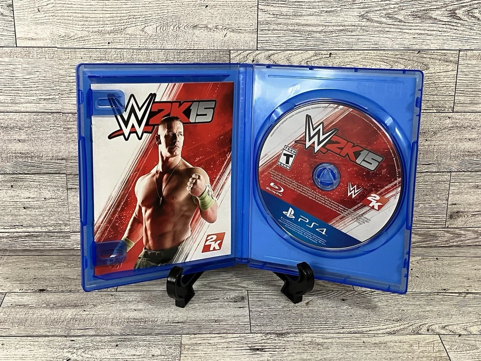 WWE 2K15 PS4 (Sony PlayStation 4) - CIB Complete w/ Manual - Pristine - MINT - Image 3 of 4
