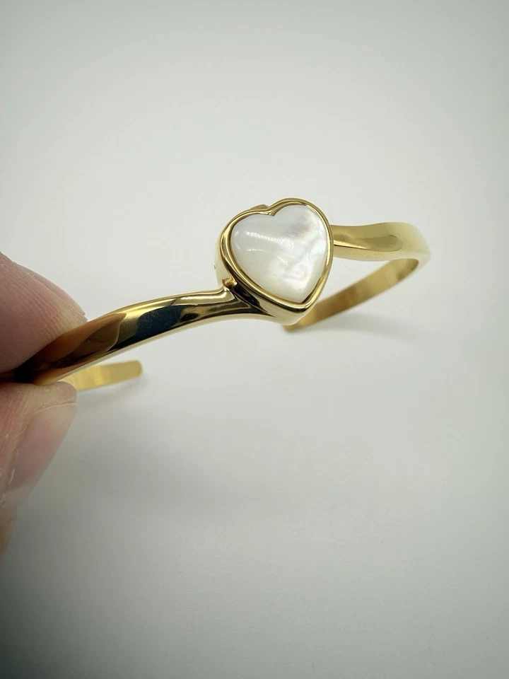 Urna Pulsera Ajustable para Cenizas Cremación Memorial Cenizas MOP Piedra Corazón Urna Foto 4 de 4