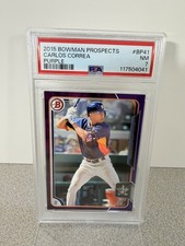 Carlos Correa Rookie Cards Checklist and Gallery 32