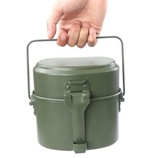 1* - Camping Mess Kits Wandern Kochgeschirr Armee Mess Kit für koch Mess Kits – Bild 10
