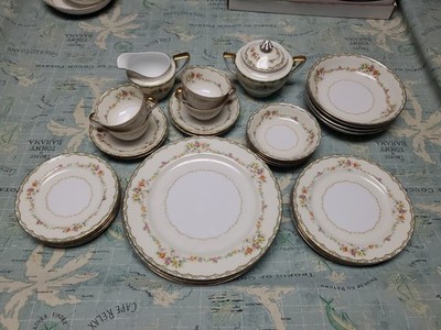 Antique Noritake Morimura 1933- China Set 30 Piece 