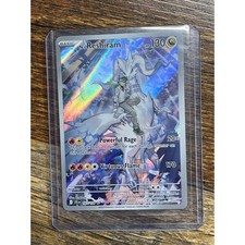 Carta Pokemon N's Reshiram 167/159 Full Art Ultra Rara Evoluzioni Prismatiche Holo