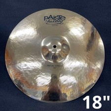 Good condition PAiSTe twenty METAL CRASH 18" PaiSTe crash