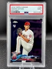 2018 SHOHEI OHTANI TOPPS CHROME UPDATE RC #150 ROOKIE  PSA 9 MINT
