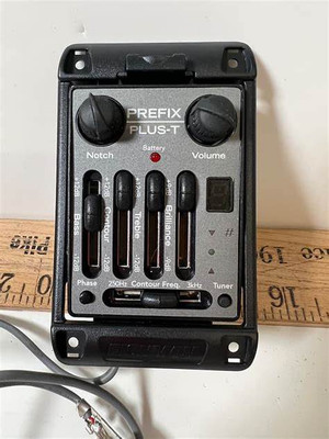 Fishman Prefix Plus-T Onboard Preamp Matrix Pickup EQ Pickups Acoustic Guitar