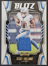 2020 Panini Playbook BLITZ Memorabilia #BLITZ-11 Kenny Golladay Detroit Lions