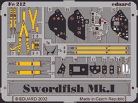 Eduard Accessories 49212 - 1:48 Swordfish Mk.I FüR Tamiya Bausatz - ÄTzsatz - Ne