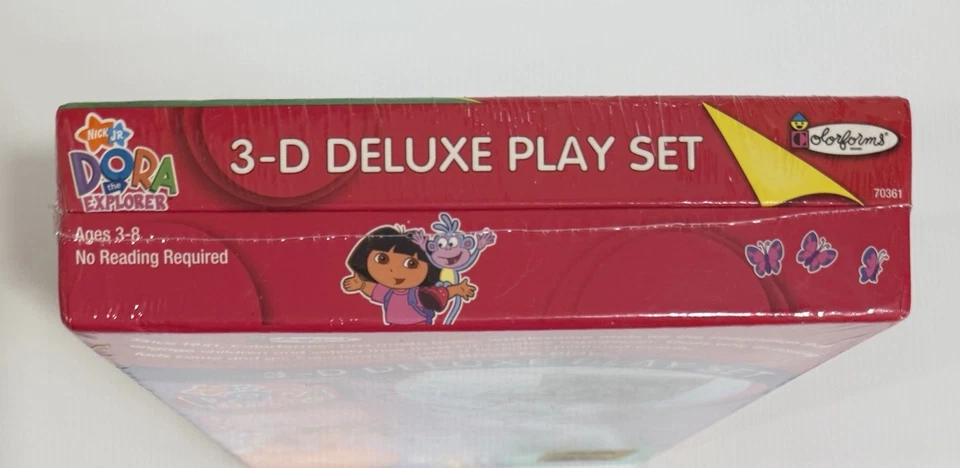 Juego Colorforms Dora The Explore 3D Deluxe Nuevo Precintado 2007 Foto 4 de 4