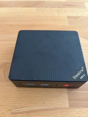 Beelink Mini S / Mini S12 Mini PC   8GB RAM / 256GB SSD   kompakter Office-PC