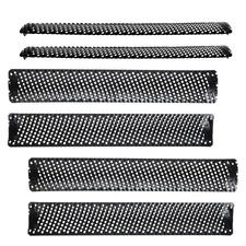 6ea 10-Inch Half Round Standard Cut Replacement Blade, Shaver Cheesegrater Rasp