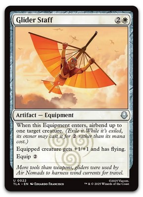 Glider Staff #22 (NM) TLA Magic MTG