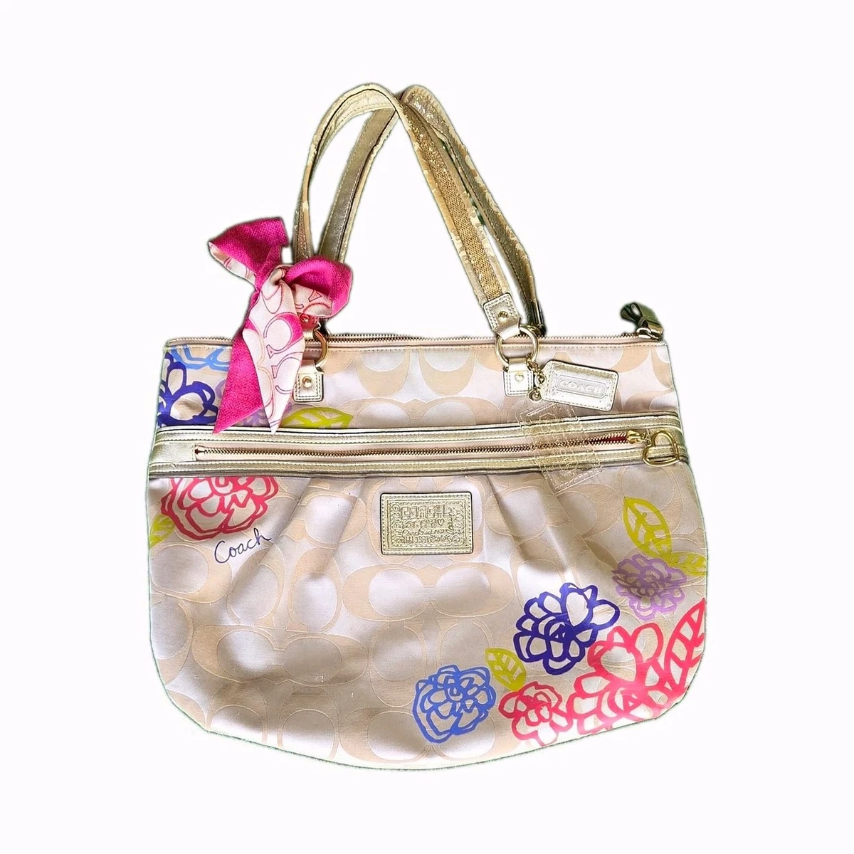 Coach Poppy Tote Exterior Bags & Handbags for Women for sale | eBay
