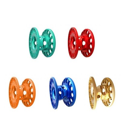 Robuste Aluminiumlegierung Finger Reel  Tauchen Schnorcheln Tech Spool