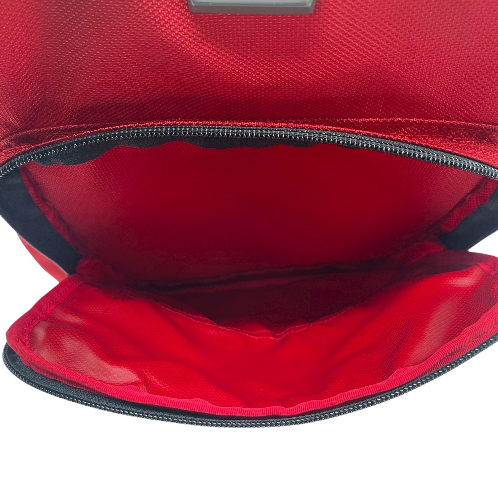 Authentic Samsonite Red Nylon Backpack Multi Pock… - image 15