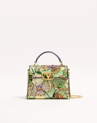 Valentino mini vsling embroidered handbag - BNWT