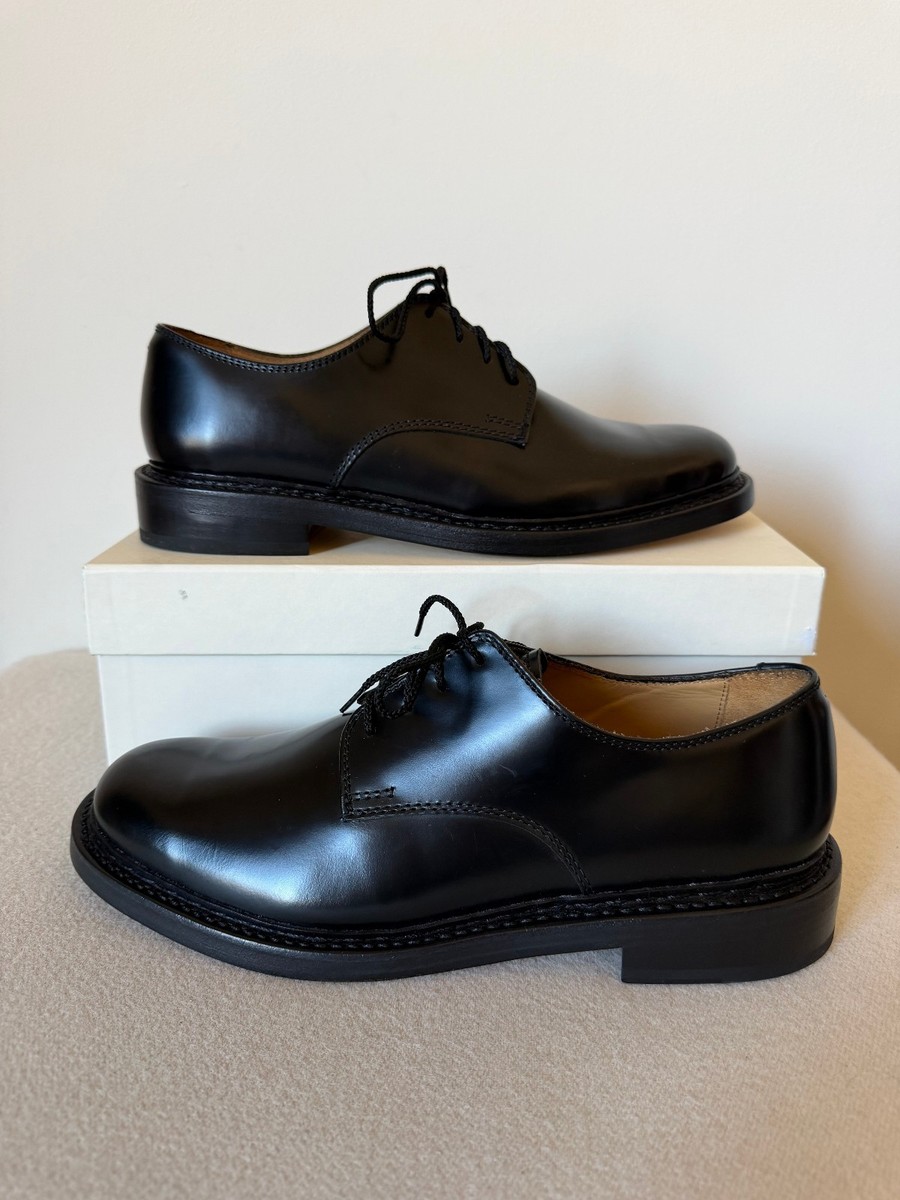 Our Legacy Uniform Parade Derby - Size 44 - Black Leather - NEW | eBay