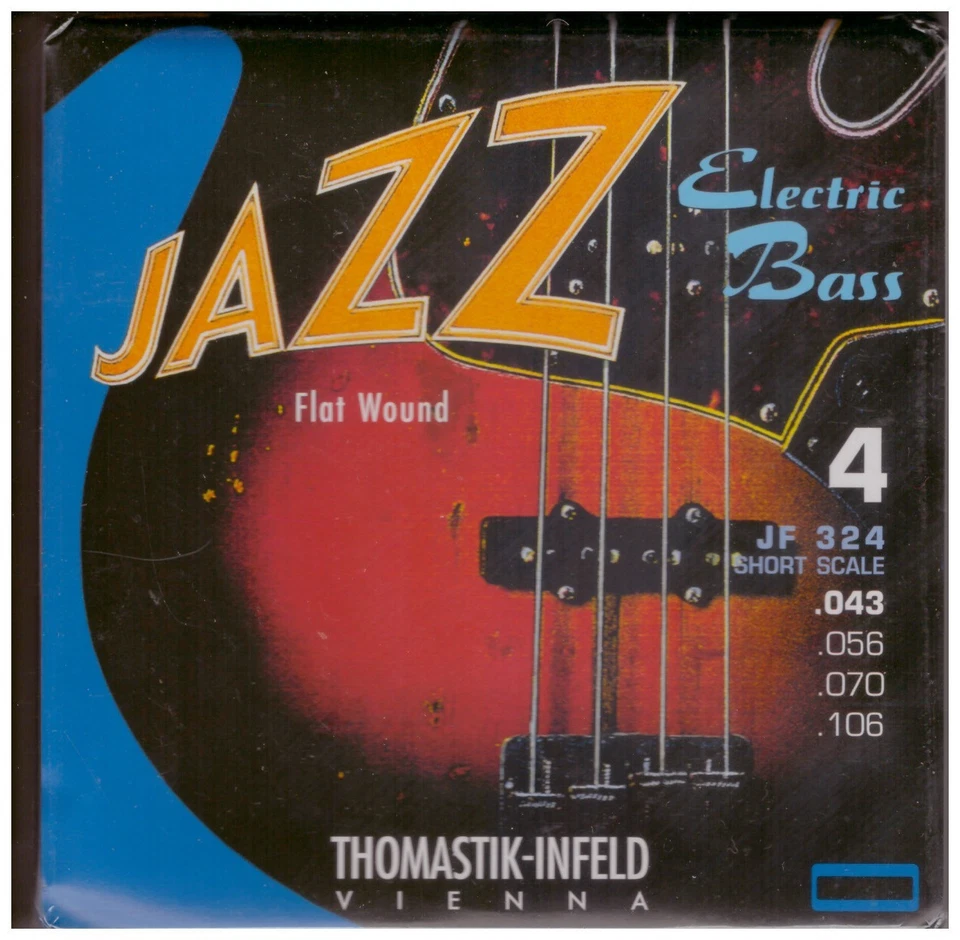 Thomastik-Infeld JF324 Jazz Flatwound E-Bass Guitar Set Neue - Bild 1 von 1
