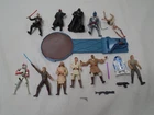 Vintage Y2K Hasbro Star Wars 3.75" Action Figures Clone Wars Lot Driod R2D2 Maul