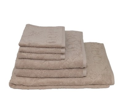 JOOP! UVP 122,70  1x Duschtuch 2x Handtuch 3x Seiftuch 1670 sand beige 375 Set 1