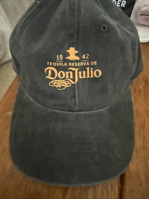 Don Julio Tequila Reserva 1942 Charcoal Gray Cap Hat With Adjusting Strap