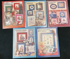 CRAFTWAYS COUNTED CROSS STITCH BOOKLETS-- MANY CHOICES