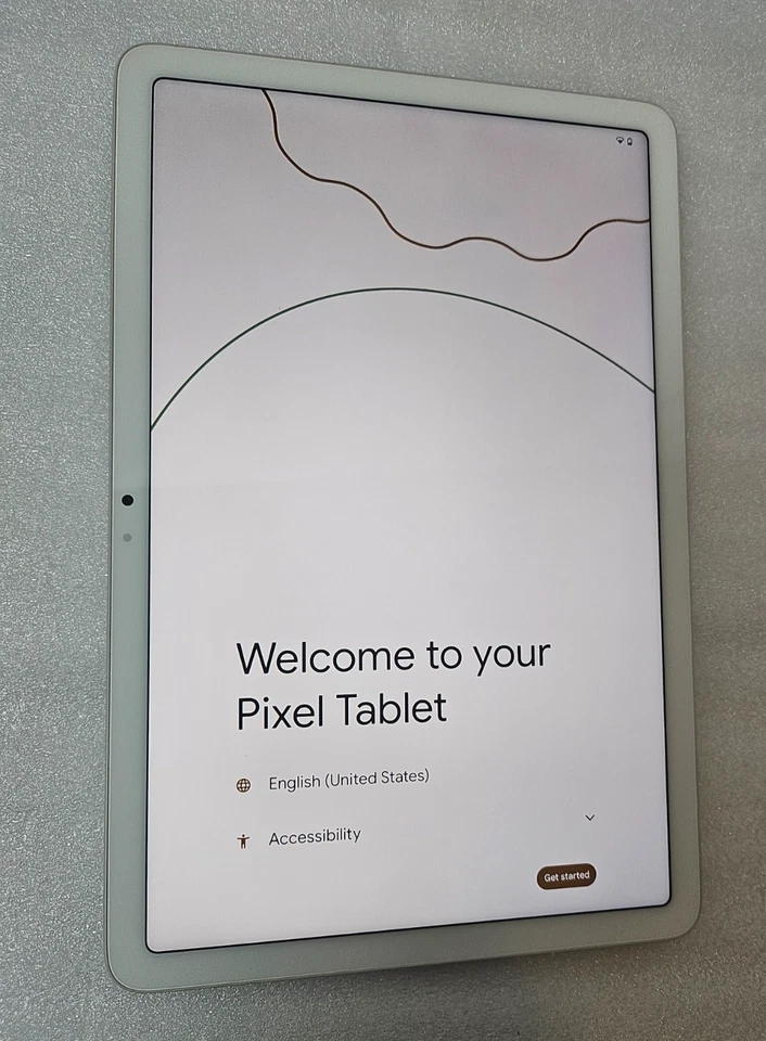 Google Pixel Tablet- 11" 128GB Android- Porcelain. See Notes