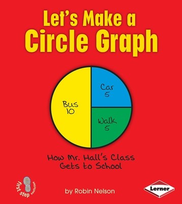 Let's Make a Circle Graph (First Step Nonfiction) - library Nelson, Robin