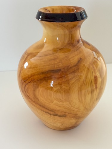 Original Aspen Handcrafted Turned Wood Vase