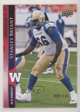 2021 Upper Deck CFL Red 99/165 Stanley Bryant #7 2wq