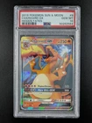 2019 Pokemon Sun & Moon Hidden Fates CHARIZARD GX Holo Rare 9/68 PSA 10