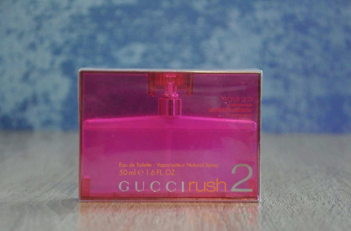 GUCCI RUSH 2 EDT 50ml, DISCONTINUED, VERY RARE, NEW IN BOX, SEALED
