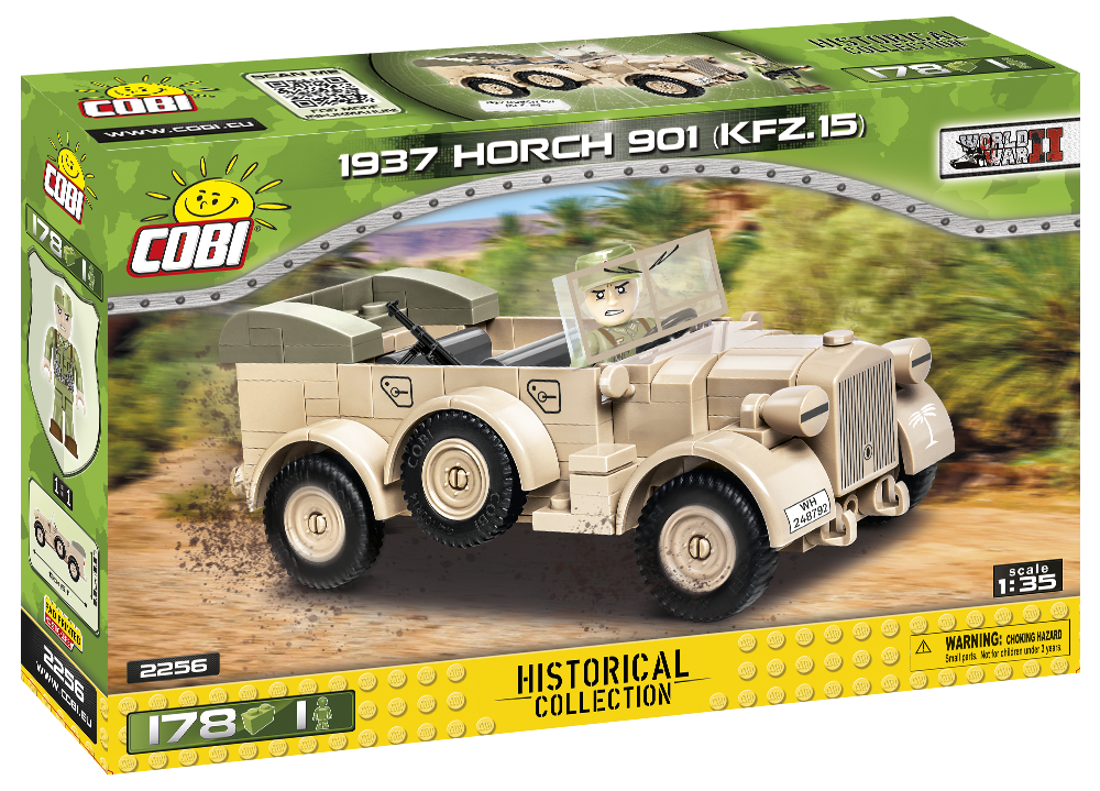 Cobi. 2256 Historical Collection. 1937 Horch 901, 1:35