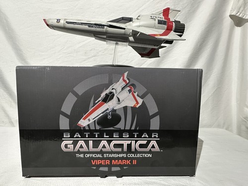 Viper Mark II 2004 Modern Battlestar Galactica Eaglemoss Ship- Boxed w Mag (01) - Picture 2 of 7