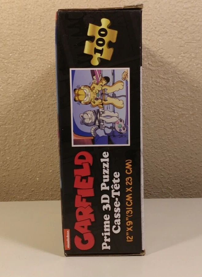 Nickelodeon Garfield Prime 3D Puzzle 100pcs 31cmx23cm 2024 - Image 3 of 4