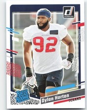 DYLAN HORTON 340 RATED ROOKIE RC 2023 PANINI DONRUSS FOOTBALL TEXANS