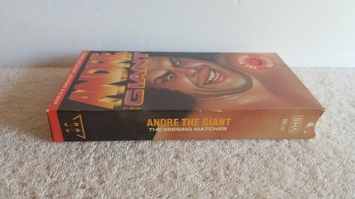 Andre The Giant VHS Video Tape Of Missing Matches Vintage Wrestling 1991 POOR - Picture 10 of 11