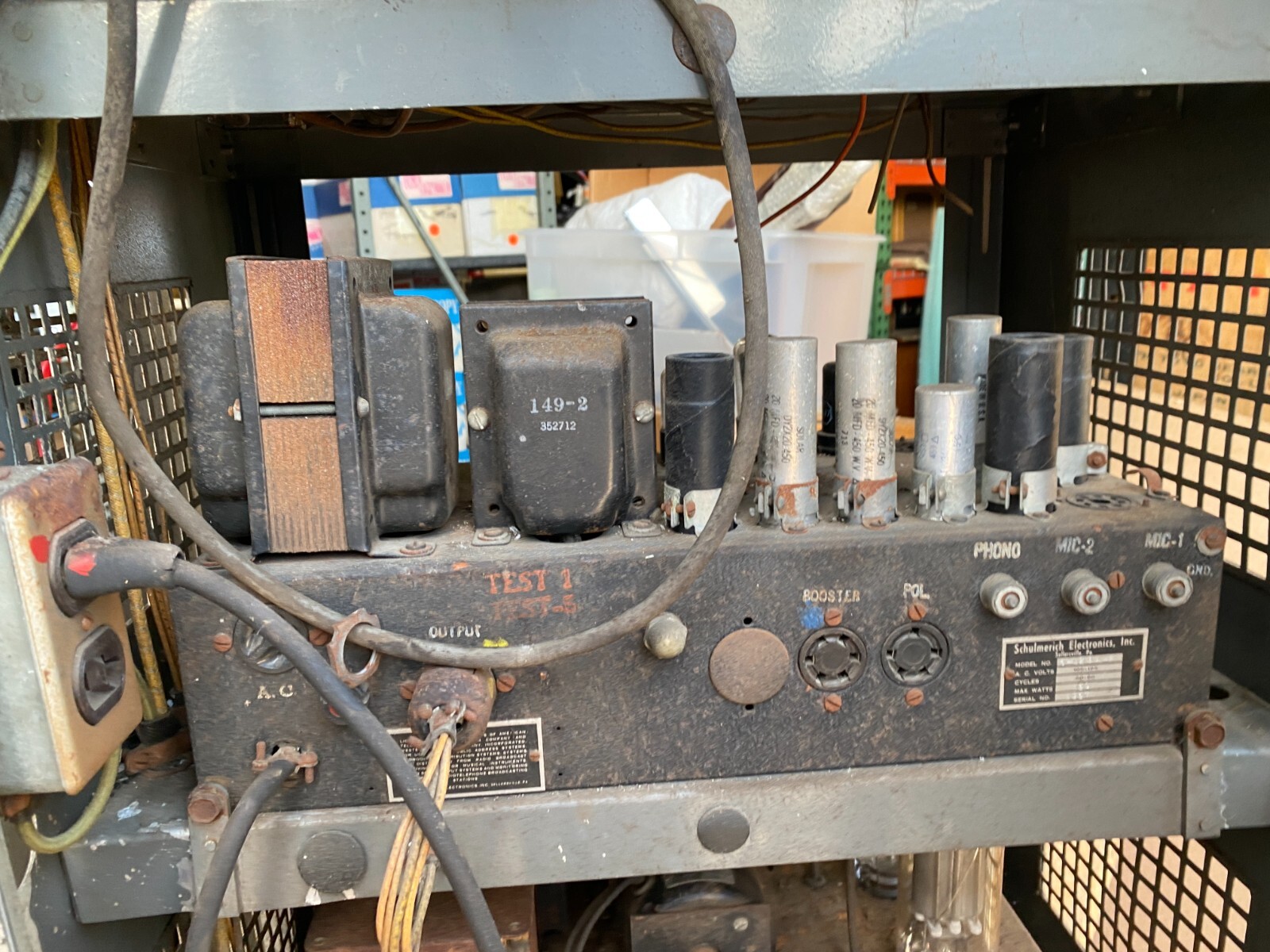 Pair of 3 Chassis 805 Tube Amplifiers Made under Western Electric & ATT ...