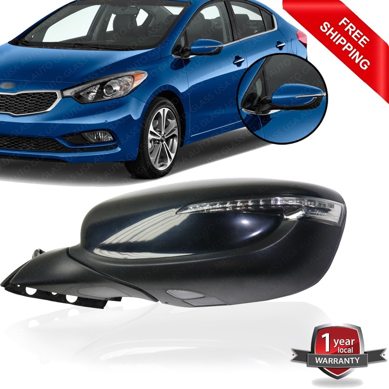 Power Mirror Paintable Driver Side For 2017-2018 Kia Forte / Forte5 Power Mirror Paintable Driver Side For 2017-2018 Kia Forte / Forte5