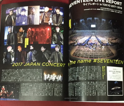 Anan 2018 Seventeen Finally in Japan Special Book & Photo