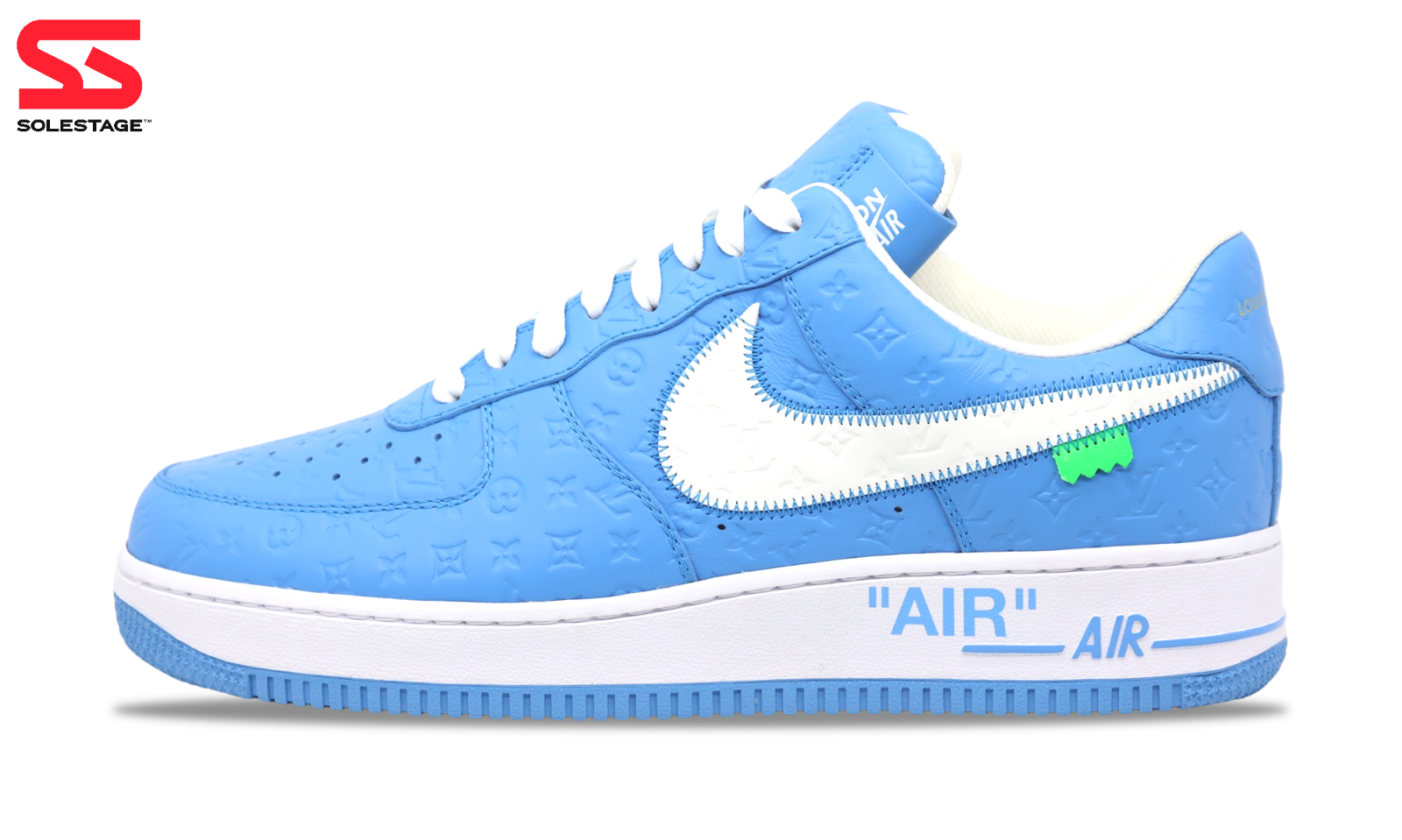 Nike Air Force 1 Low x Louis Vuitton University Blue - Men's Size 9.5