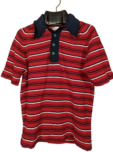 Supreme SS24 Short Sleeve Rugby multicolor Polo Shirt Men's Medium