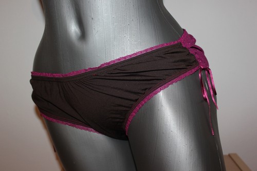 Calzoncillos Triumph Bee Dees Slip "Special Hipster" talla 42 púrpura y marrón - Imagen 2 de 6