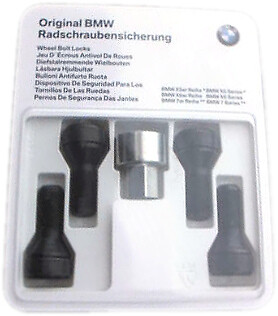 Genuine BMW Locking Wheel Bolts Nuts Set 36132453961 for sale 