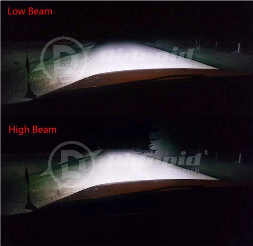 Faros LED cromados redondos de 7 pulgadas haz sellado alto/bajo para Mazda Miata NA Mizer 808 Foto 3 de 4