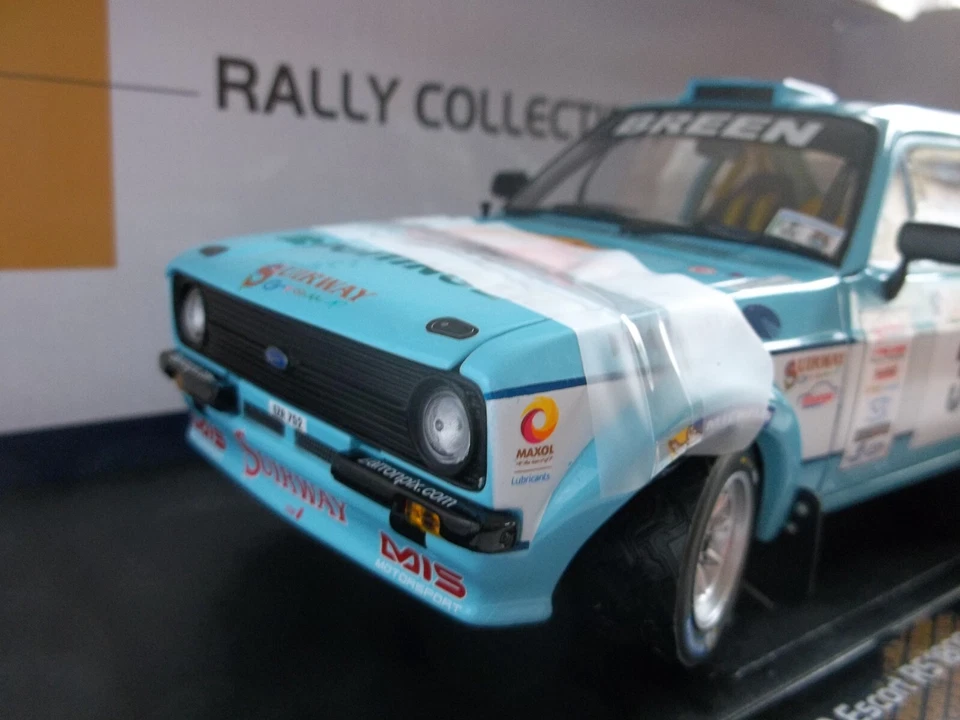 SunStar 4859R - Ford Escort RS1800 - #3 C. Breen - West Wales Rally 2015 - 1/18 - Image 3 of 4