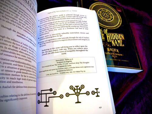 Book of the Hidden Name - Magick of the Shem HaMephorash Angels - Occult Books - Picture 2 of 6