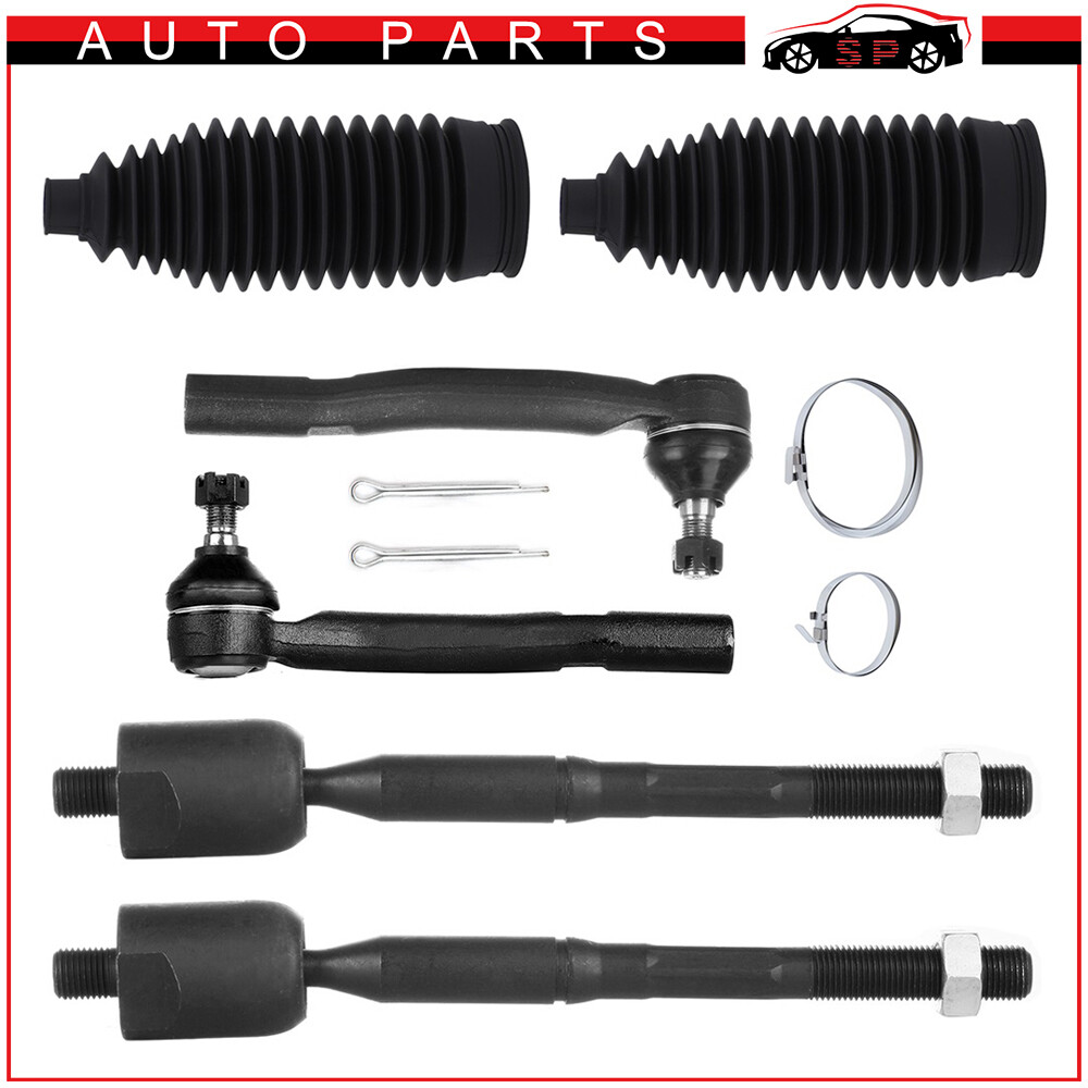 CARMASUSPENSIONS 12pc Front & Rear Suspension Kit For Toyota Camry 2004-2006 – Ball Joints, Tie Rods, Sway Bar, Bellows