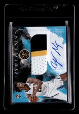 2020-21 Panini Origins Rookie Jersey Autographs Turquoise #22 Zeke Nnaji  /25