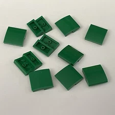 Lego 15068 Green Replacement Parts Pieces Lot of 10